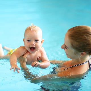 Image demonstrating New Discovery Duckling swimming lessons for babies 3 – 36 months  