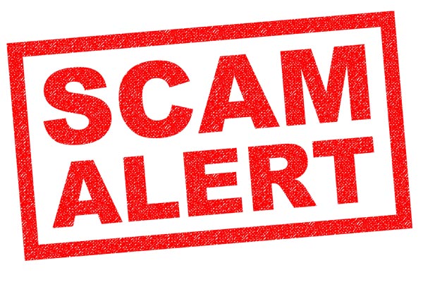 Image demonstrating Beware cost of living scams  