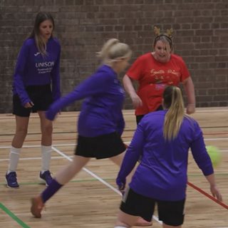 Image demonstrating Ladies Walking Football Festival raises funds for charity 