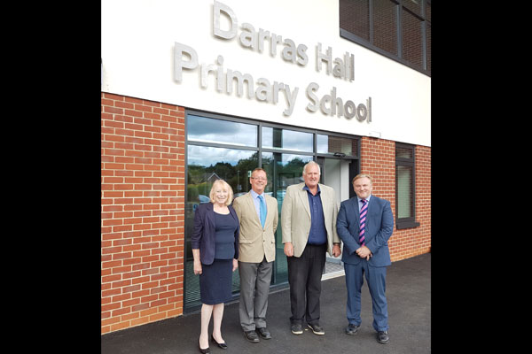 Image demonstrating Darras Hall Primary School opening its doors for new school term