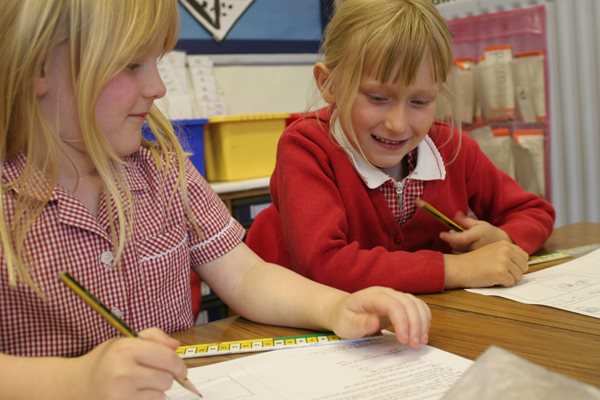 Image demonstrating 100% of Northumberland children get a top choice primary school