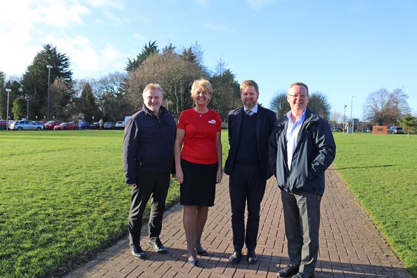 Image demonstrating Councillors get active to support mental health awareness