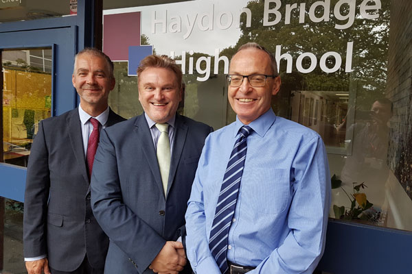 Image demonstrating Great improvement at Haydon Bridge High School