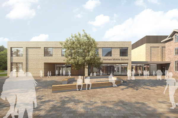 Image demonstrating Drop-in to see the designs for new Hexham schools