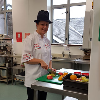 Image demonstrating Catering manager ran as School Chef of the Year