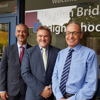 Image demonstrating Great improvement at Haydon Bridge High School