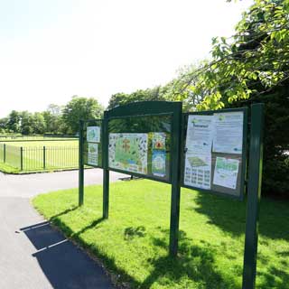 Image demonstrating Good progress on park restoration project