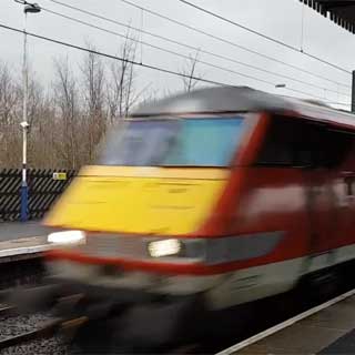 Image demonstrating Morpeth Station improvements on track