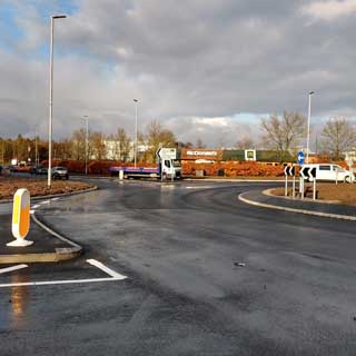 Westmorland Way roundabout