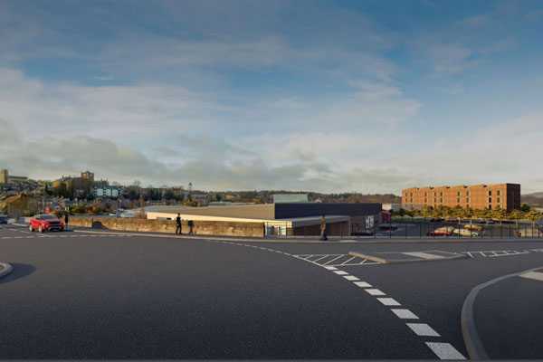 The Bunker site in Hexham