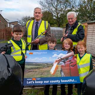 Image demonstrating Litter campaign to celebrate community heroes