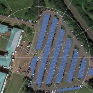 Image demonstrating Solar farm plan for county HQ gets green light