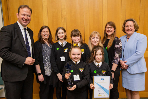 Image demonstrating Tweedmouth Middle wins national award for sustainable travel