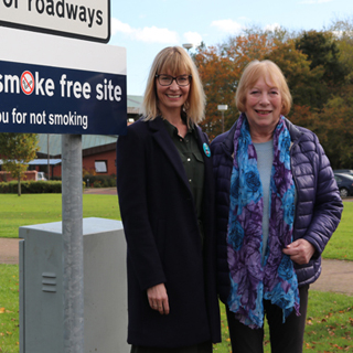 Image demonstrating Northumberland County Council sites go smokefree
