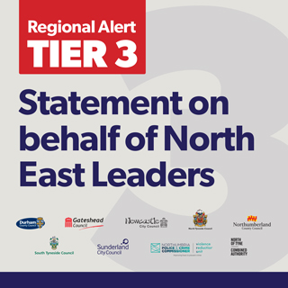 Image demonstrating Government decision to keep North East in Tier 3