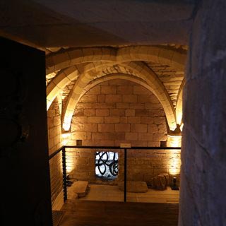 Newly opened crypt of St Aidan’s Church in Bamburgh