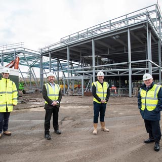 Image demonstrating New state-of-the art leisure centre takes shape in Berwick 
