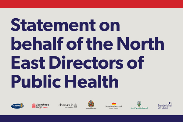 Statement from Directors of Public Health