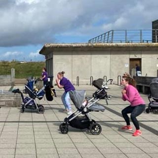 Mams on the Move outdoor exercise classes