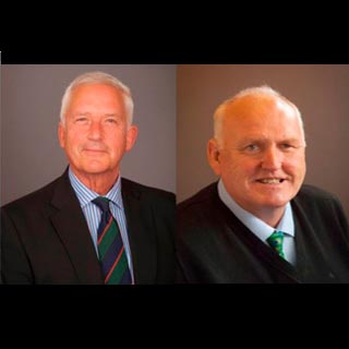 Councillors Glen Sanderson and Richard Dodd