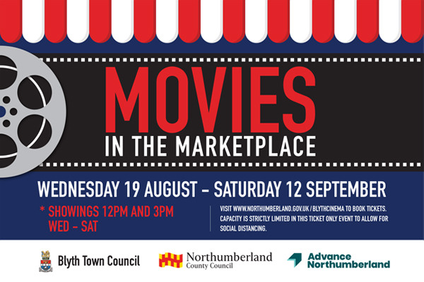 Northumberland County Council Outdoor Cinema Coming To Blyth Town Centre
