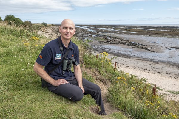 Photo of Richard Willis, coastal warden