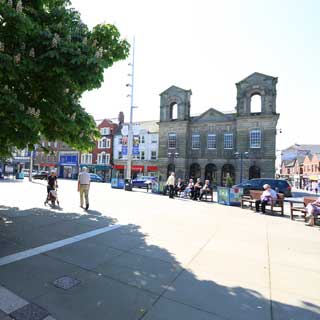 Morpeth's Market Square