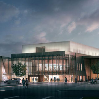 Digital image of what the Berwick leisure centre will look like