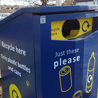 A new recycling bin