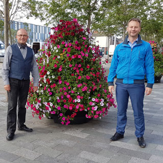 Blyth Valley MP Ian Levy and Councillor Richard Wearmouth