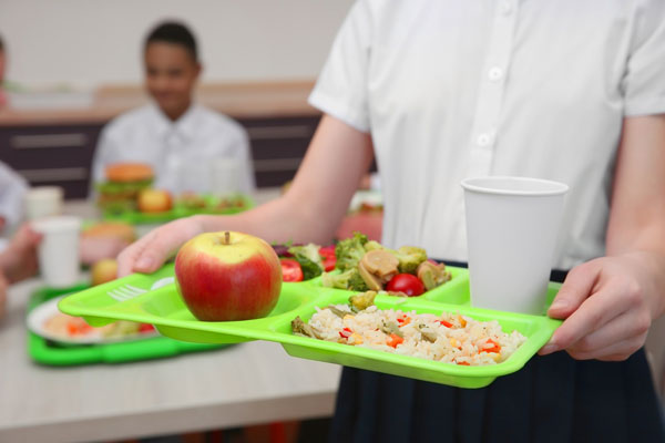 a school dinner