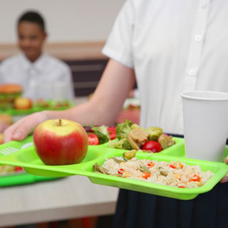 a school dinner