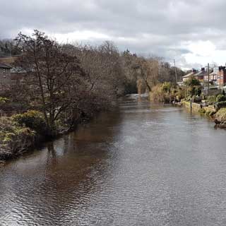 The River Wansbeck in Morpeth