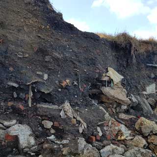 Clifftops at Lynemouth