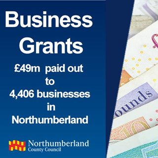 Business grant update graphic