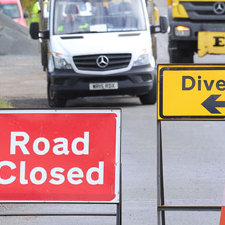 road closure