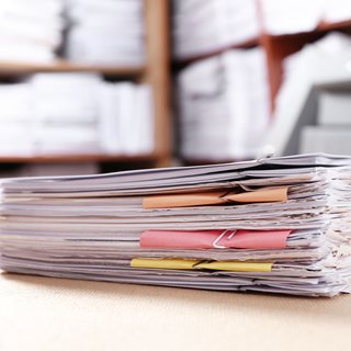Photo of pile documents