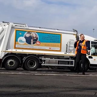 Fostering - Refuse Truck signage