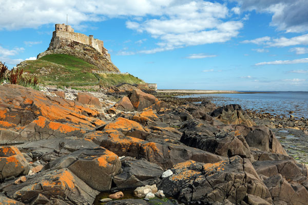 Lindisfarne castle on Holy Island