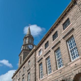 Marygate building in Berwick