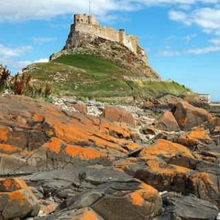 Lindisfarne castle on Holy Island