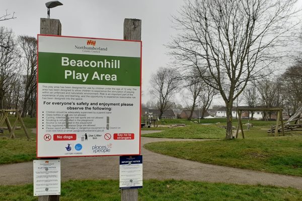 Image demonstrating Improvements for Beaconhill play area