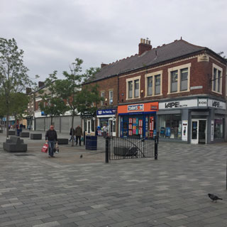 Image demonstrating Clean-up work continues in Blyth town centre