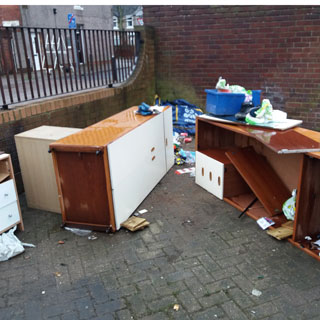 Image demonstrating Ashington fly-tippers fined