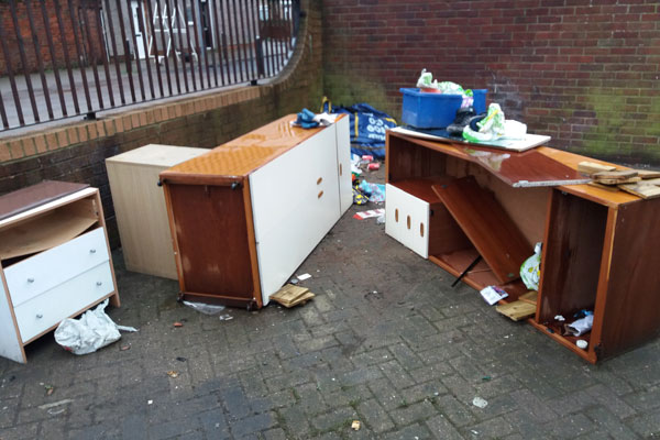 Image demonstrating Ashington fly-tippers fined
