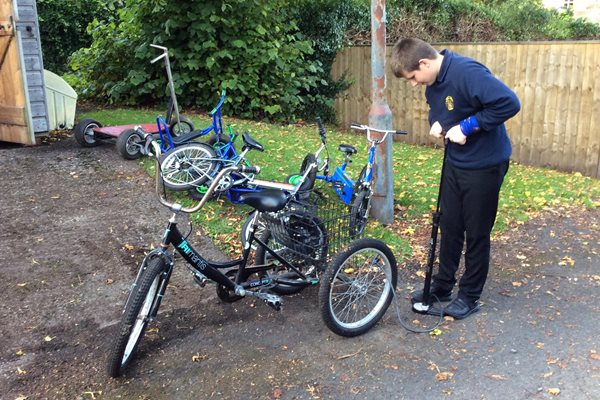 Barndale House School - Cycling