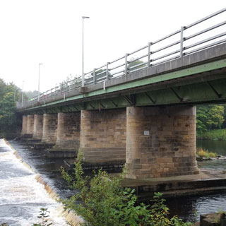 Image demonstrating Bridge repair scheme making good progress