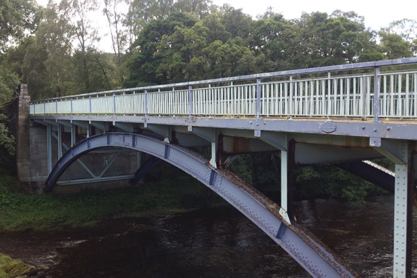 Image demonstrating Bridge repair scheme making good progress