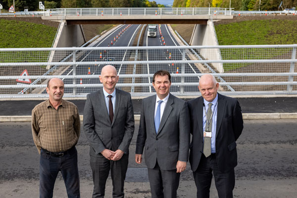 Image demonstrating New A69 Hexham junction upgrade opens to traffic