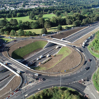 Image demonstrating New A69 Hexham junction upgrade opens to traffic